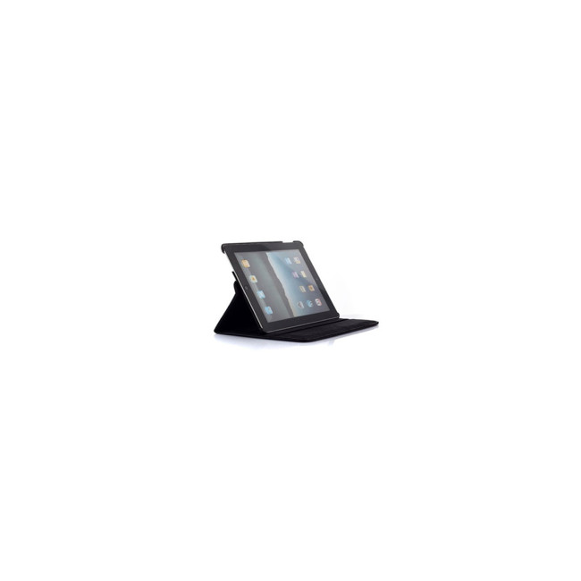 housse rotative Ipad noire - Simili