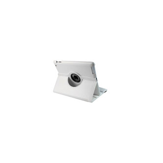 housse rotative Ipad blanche - Simili