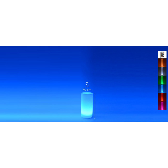 Colonne lumineuse à LED 70cm | Prix Canon ! 