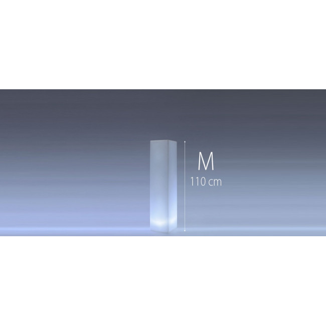 Colonne LED carrée lumineuse 70cm - Prix Cassés