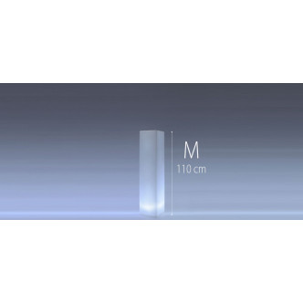 Colonne LED carrée lumineuse 70cm - Prix Cassés