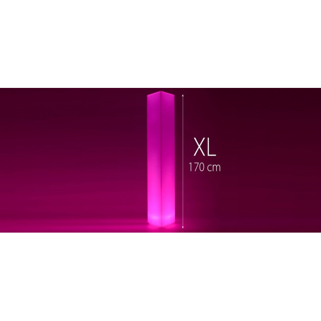 Colonne LED carrée multicolore 110cm | A prix Imbattable ! 