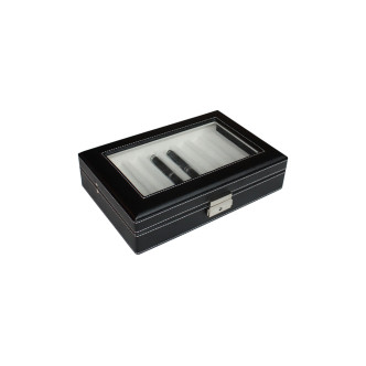 Boite de rangement noire 8 stylos – En stock à Prix Discount !