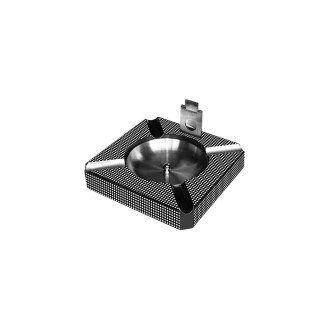 Cendrier à cigares style carbone - Prix Incroyable