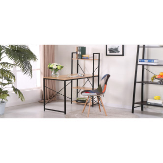 Bureau en bois et métal noir Erevan - En Stock