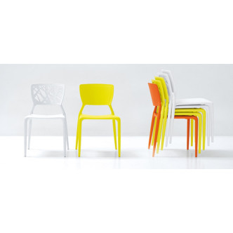 Chaise multi usages en plastique renforcé - Verdi