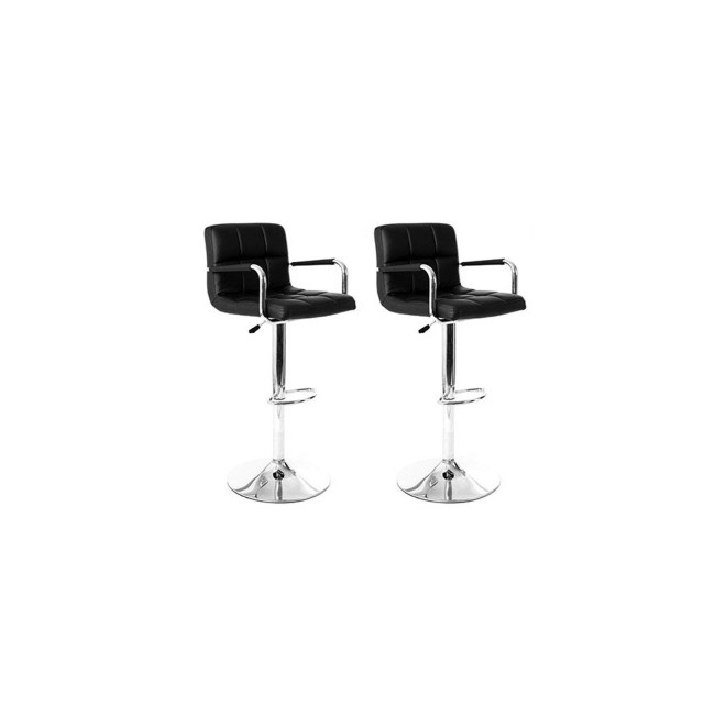 2 tabourets de bar avec accoudoirs Senna - Lot de 2