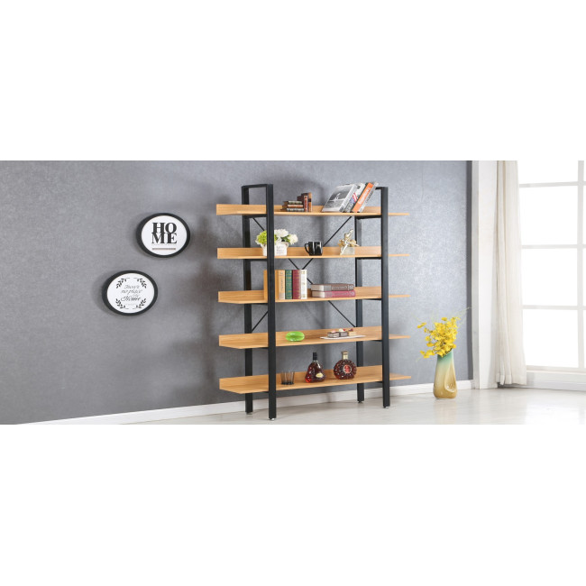 Etagère 5 niveaux style industriel Kalix - Offre Discount