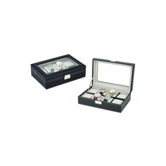 Coffret vitré 8 montres - Stocks Limités