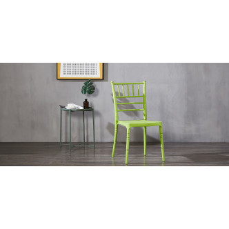 Lot de 4 chaises vertes Napoléon - Stocks limités