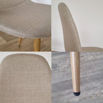 Chaise scandinave - Ela